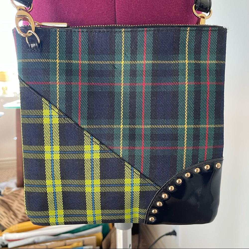 RARE Special Edition MAC Tartan Plaid Crossbody